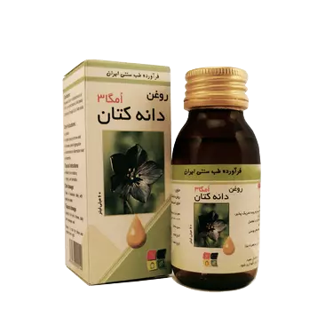 روغن دانه کتان 60 میلی لیتر گیاه اسانس